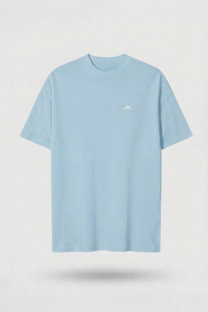 T-Shirt Against the Current (Babyblau)