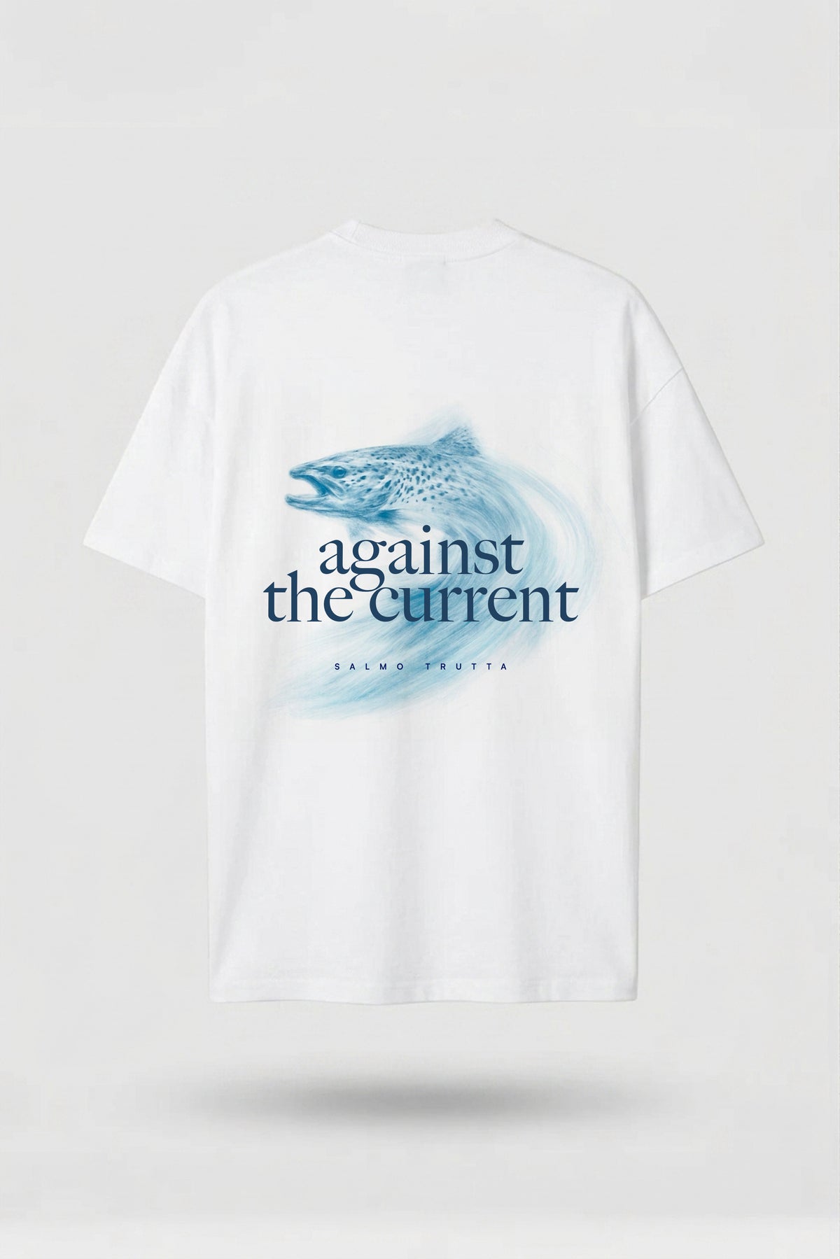 T-Shirt Against the Current (Weiß)